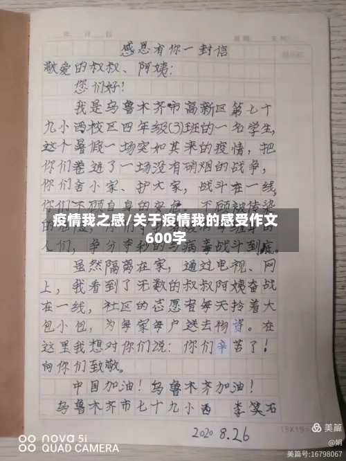 疫情我之感/关于疫情我的感受作文600字