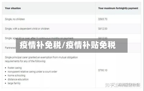 疫情补免税/疫情补贴免税-第3张图片