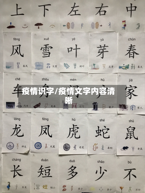 疫情识字/疫情文字内容清晰
