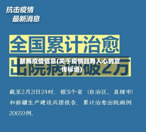 鼓舞疫情信息(关于疫情鼓舞人心的宣传标语)-第2张图片