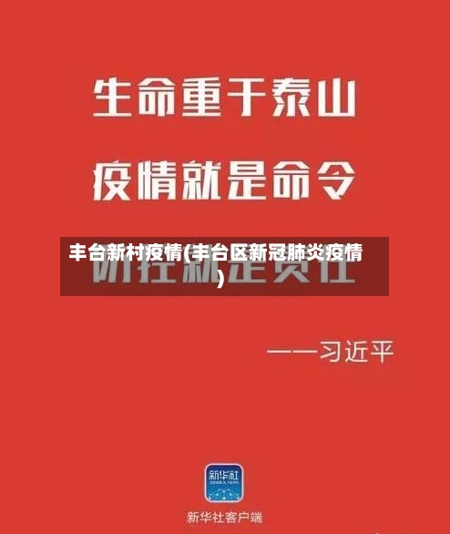 丰台新村疫情(丰台区新冠肺炎疫情)