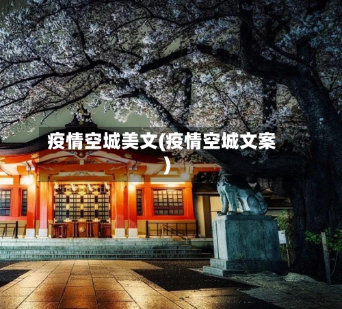 疫情空城美文(疫情空城文案)
