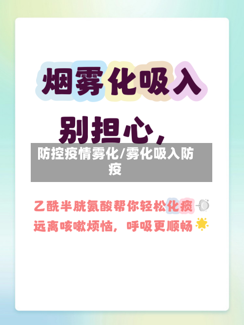 防控疫情雾化/雾化吸入防疫-第3张图片