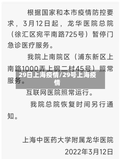 29日上海疫情/29号上海疫情-第2张图片