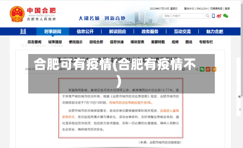 合肥可有疫情(合肥有疫情不)-第2张图片