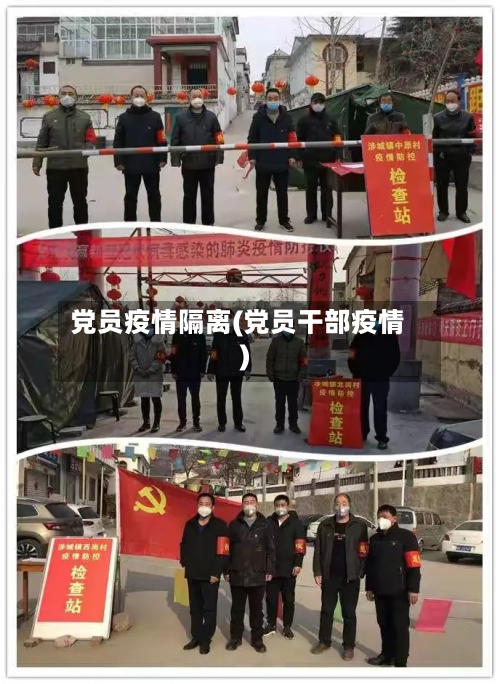 党员疫情隔离(党员干部疫情)-第2张图片