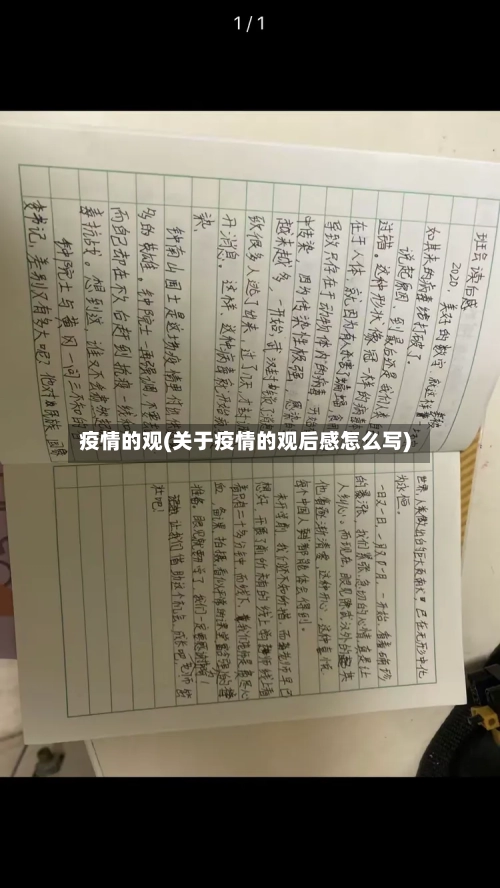 疫情的观(关于疫情的观后感怎么写)-第2张图片