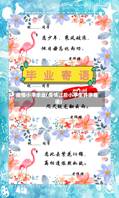 疫情小学毕业(疫情过后小学生开学寄语)