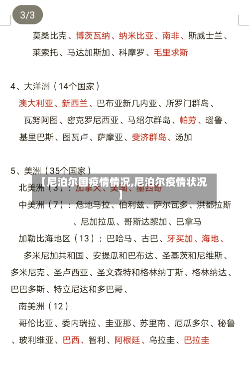 【尼泊尔国疫情情况,尼泊尔疫情状况】