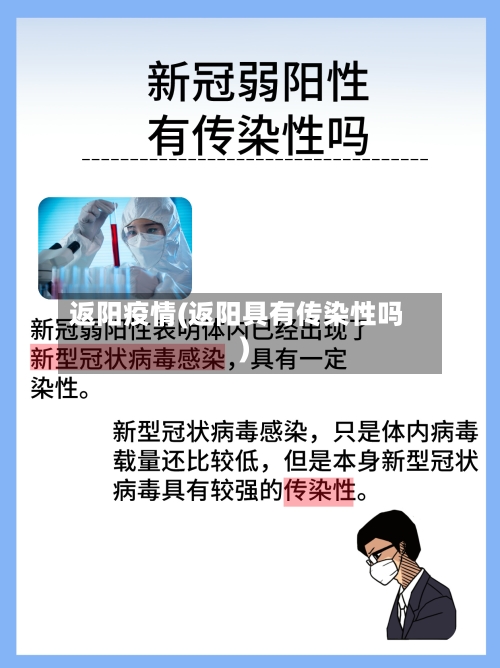 返阳疫情(返阳具有传染性吗)