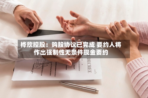 桦欣控股：购股协议已完成 要约人将作出强制性无条件现金要约