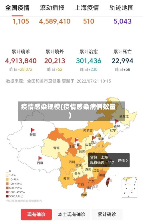 疫情感染规模(疫情感染病例数量)