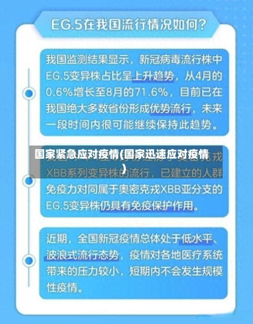 国家紧急应对疫情(国家迅速应对疫情)-第3张图片