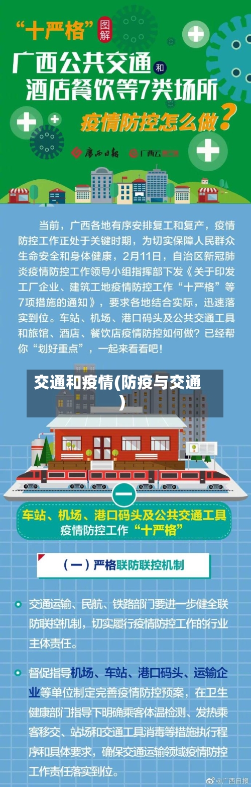 交通和疫情(防疫与交通)
