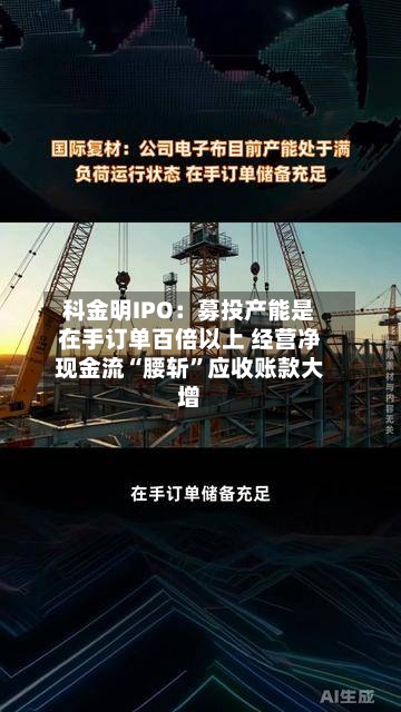 科金明IPO：募投产能是在手订单百倍以上 经营净现金流“腰斩”应收账款大增-第3张图片