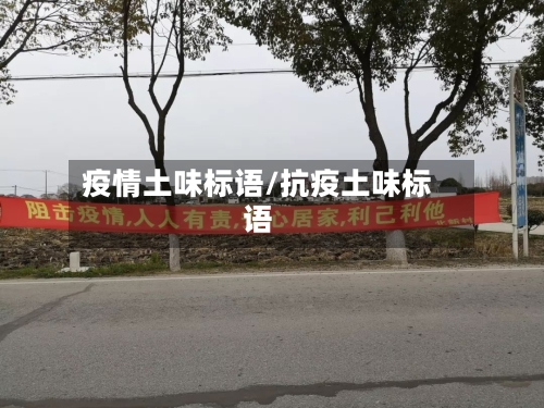 疫情土味标语/抗疫土味标语