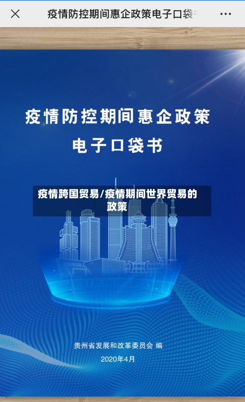 疫情跨国贸易/疫情期间世界贸易的政策-第3张图片