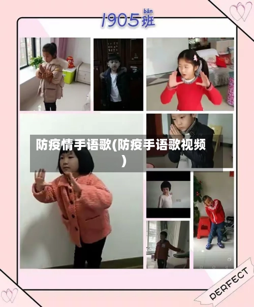 防疫情手语歌(防疫手语歌视频)