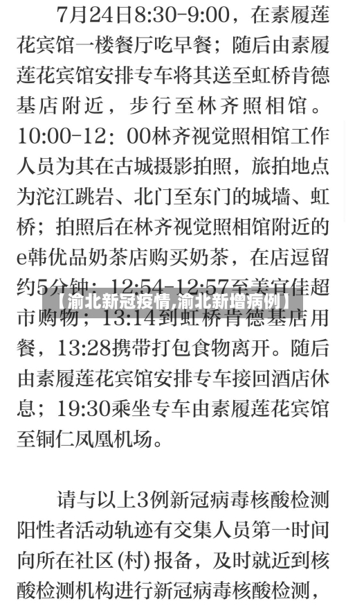 【渝北新冠疫情,渝北新增病例】-第3张图片