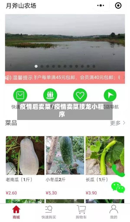 疫情后卖菜/疫情卖菜接龙小程序-第2张图片