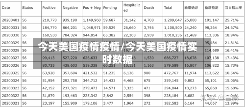 今天美国疫情疫情/今天美国疫情实时数据-第2张图片