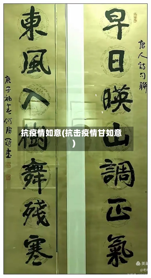 抗疫情如意(抗击疫情甘如意)