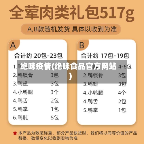 绝味疫情(绝味食品官方网站)-第2张图片