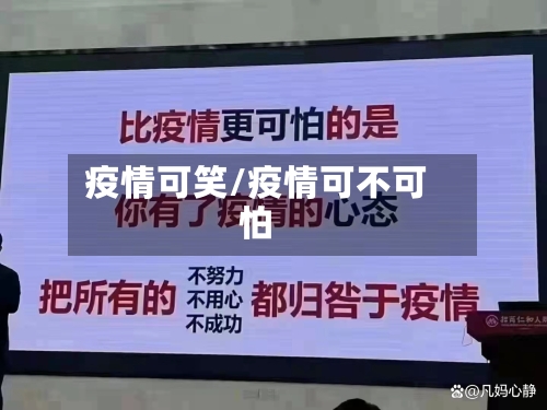 疫情可笑/疫情可不可怕