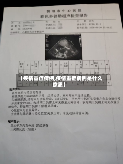 【疫情重症病例,疫情重症病例是什么意思】-第3张图片