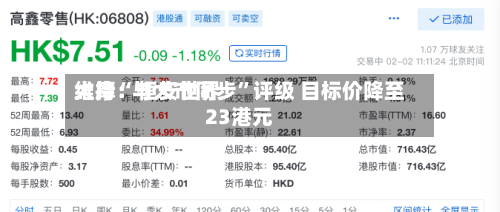 大摩：恒安世界维持“与大市同步”评级 目标价降至23港元