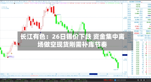 长江有色:26日锡价下跌 资金集中离场做空现货刚需补库节奏-第2张图片