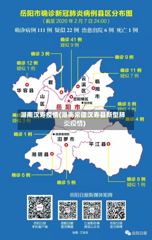 湖南汉寿疫情(湖南常德汉寿县新型肺炎疫情)