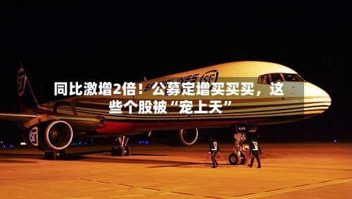 同比激增2倍！公募定增买买买，这些个股被“宠上天”-第3张图片