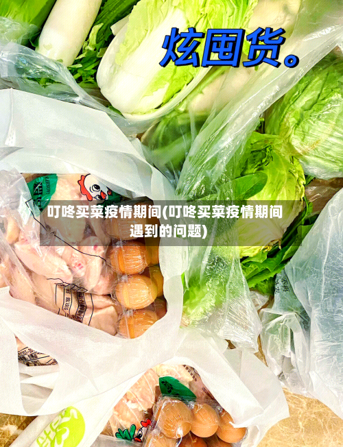 叮咚买菜疫情期间(叮咚买菜疫情期间遇到的问题)-第2张图片