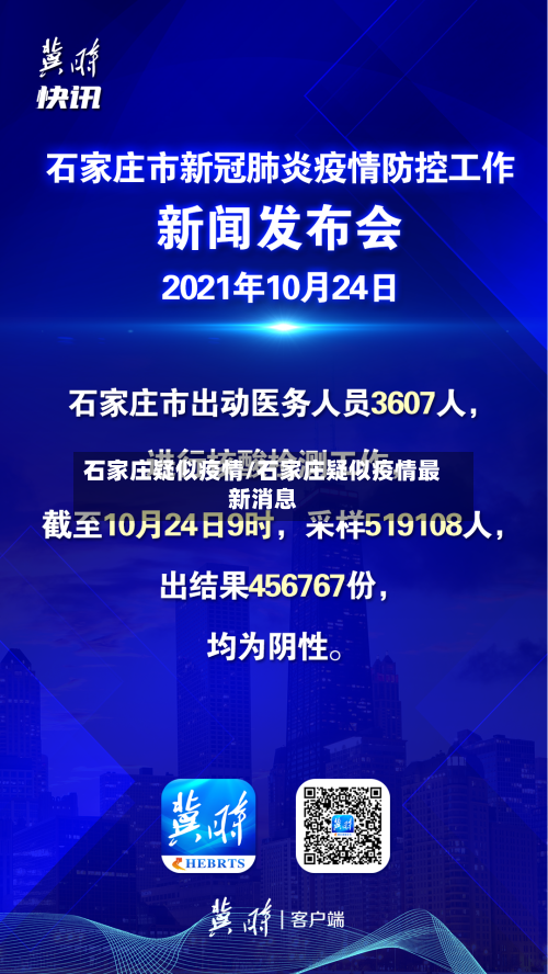 石家庄疑似疫情/石家庄疑似疫情最新消息-第2张图片