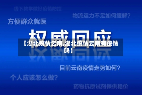 【湖北疫情云南,湖北疫情云南有疫情吗】