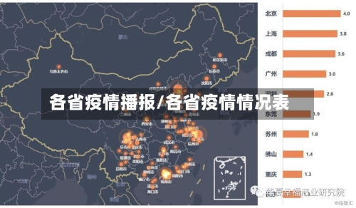 各省疫情播报/各省疫情情况表
