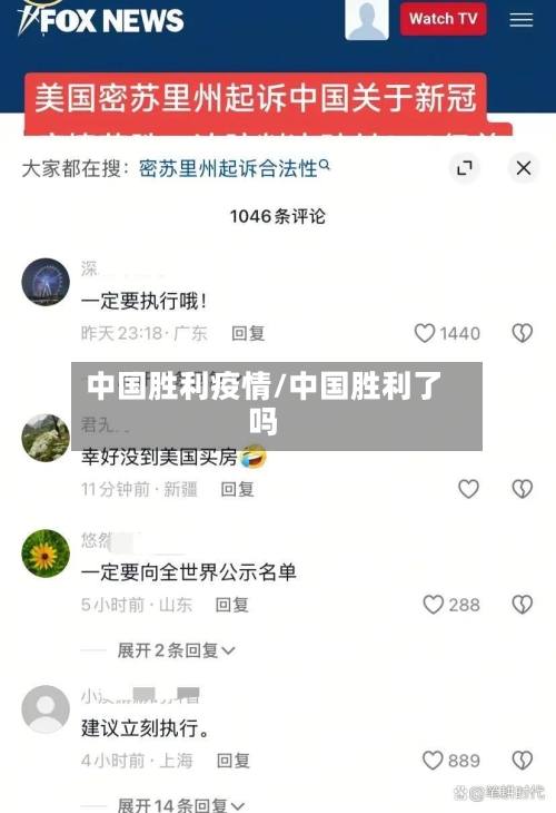 中国胜利疫情/中国胜利了吗