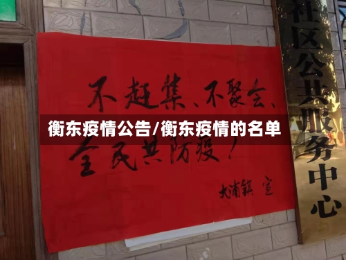 衡东疫情公告/衡东疫情的名单-第2张图片