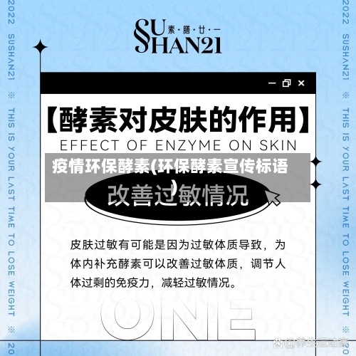 疫情环保酵素(环保酵素宣传标语)-第2张图片