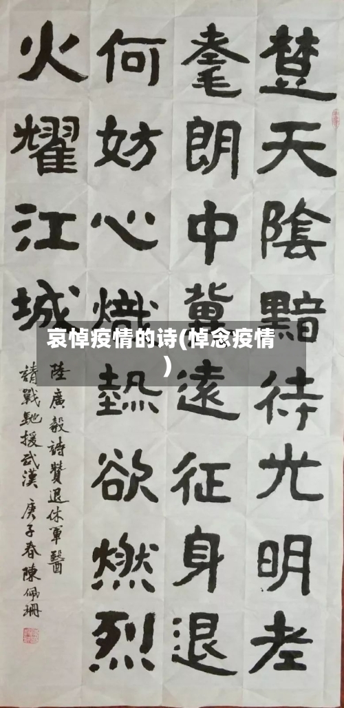 哀悼疫情的诗(悼念疫情)-第3张图片
