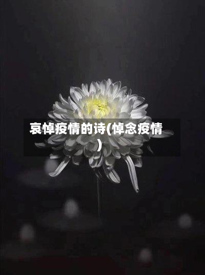 哀悼疫情的诗(悼念疫情)-第2张图片