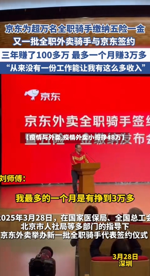 【疫情与外卖,疫情外卖小哥挣48万】
