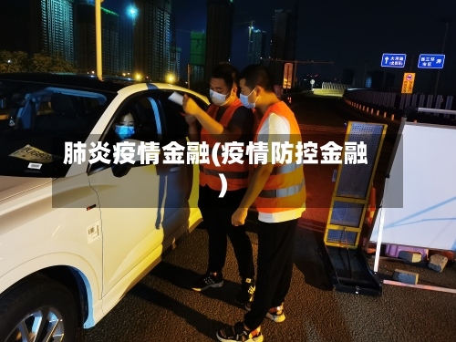 肺炎疫情金融(疫情防控金融)-第2张图片