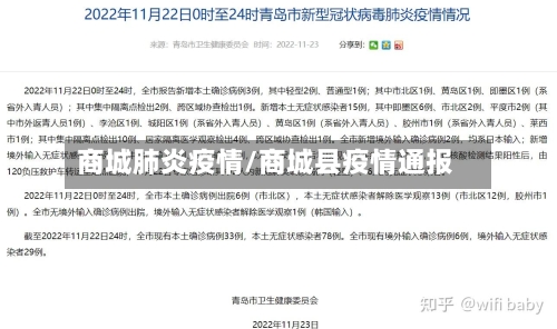 商城肺炎疫情/商城县疫情通报