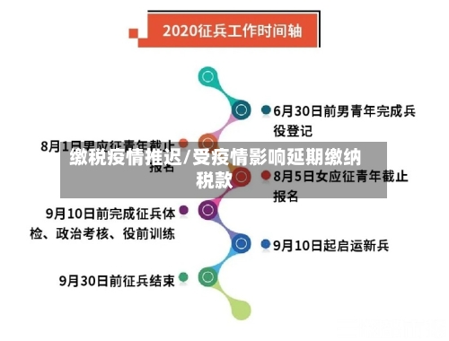 缴税疫情推迟/受疫情影响延期缴纳税款