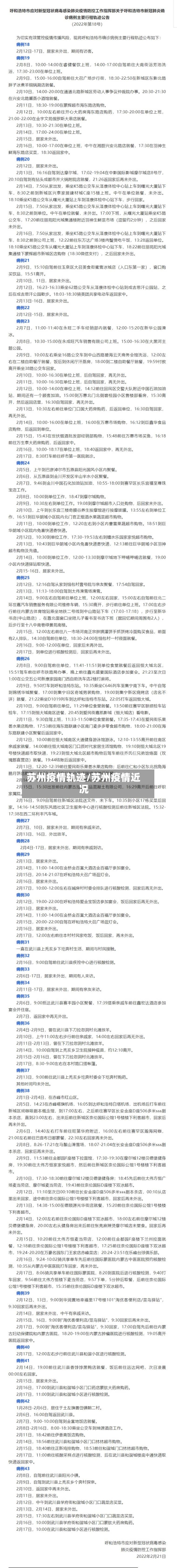 苏州疫情轨迹/苏州疫情近况-第2张图片