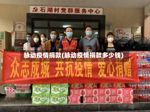 脉动疫情捐款(脉动疫情捐款多少钱)-第3张图片
