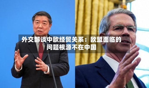 外交部谈中欧经贸关系:欧盟面临的问题根源不在中国-第3张图片