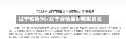 辽宁疫情96/辽宁疫情最新数据消息-第2张图片